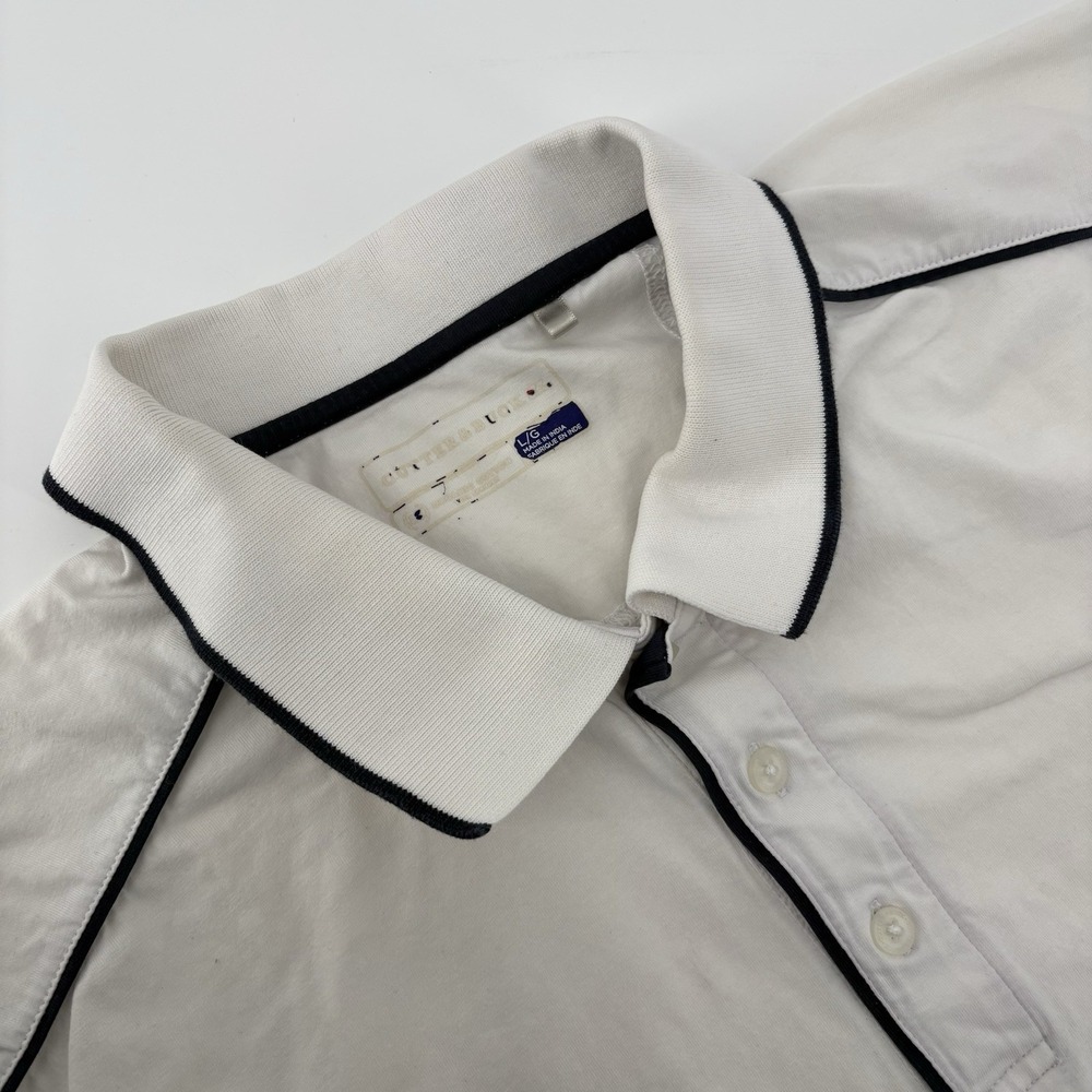 Cutter & Buck Polo Style Shirt White Size  Large Absolut Vodka‎